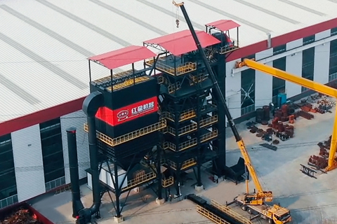 S7系列干法精品制砂楼实拍图