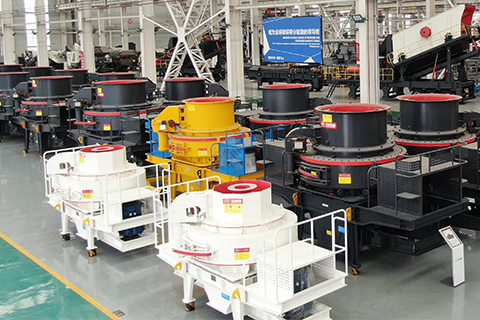 HVI冲击式制砂机实拍图