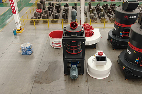 HWM系列微粉环辊磨粉机实拍图