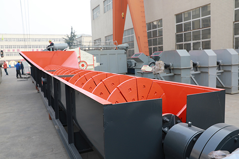 砂石洗选机实拍图