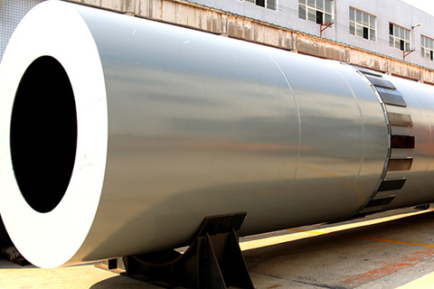 单筒冷却机实拍图