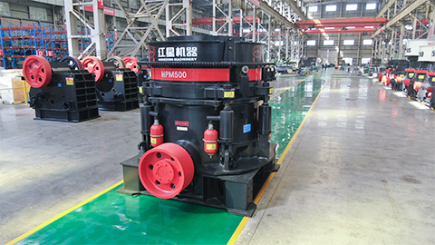 HPM多缸液压圆锥破碎机实拍图