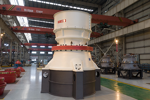 SC单缸液压圆锥破碎机实拍图