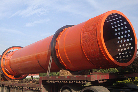 单筒冷却机实拍图