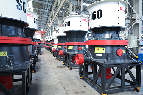 SC/H800i系列圆锥破碎机实拍图