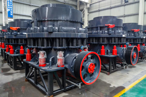 PSG复合型圆锥破碎机实拍图