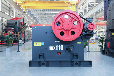 HDX系列德版颚式破碎机实拍图