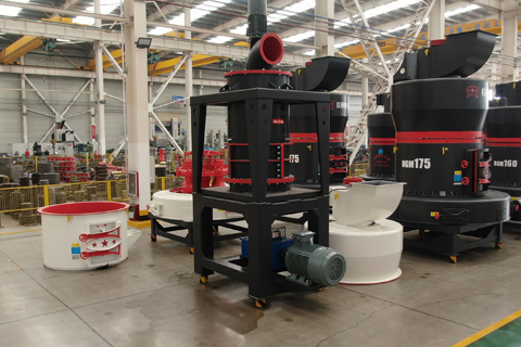 HWM系列微粉环辊磨粉机实拍图