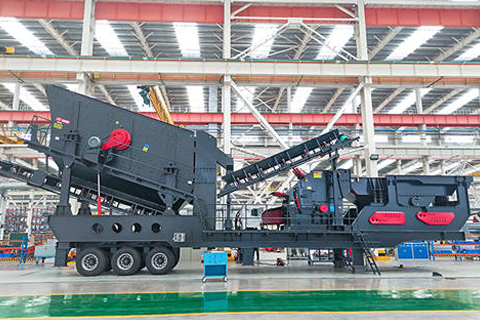 MTN轮胎式移动破碎筛分站实拍图