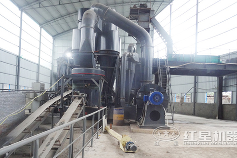 HGM德版超细磨粉机实拍图