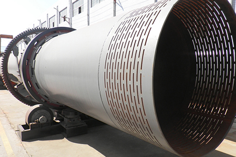 单筒冷却机实拍图